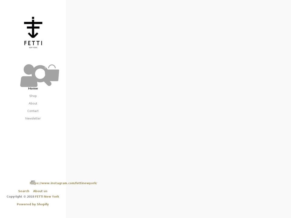 fettinyc.com shopify website screenshot