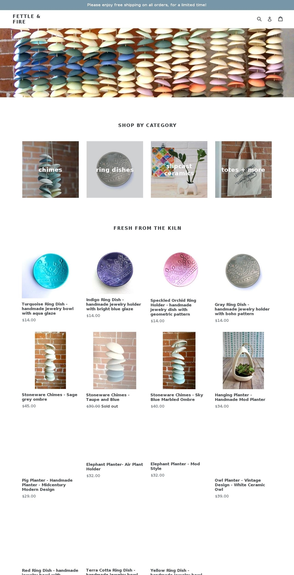 fettleandfire.com shopify website screenshot