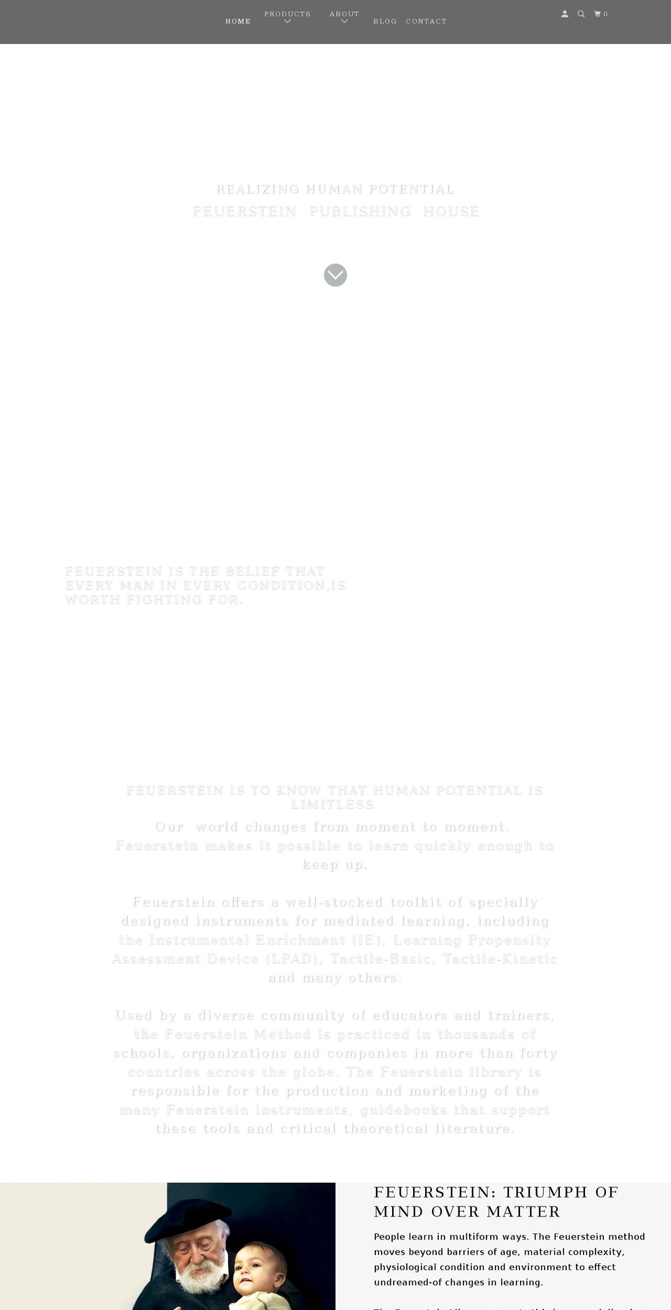 feuerstein-pbh.com shopify website screenshot