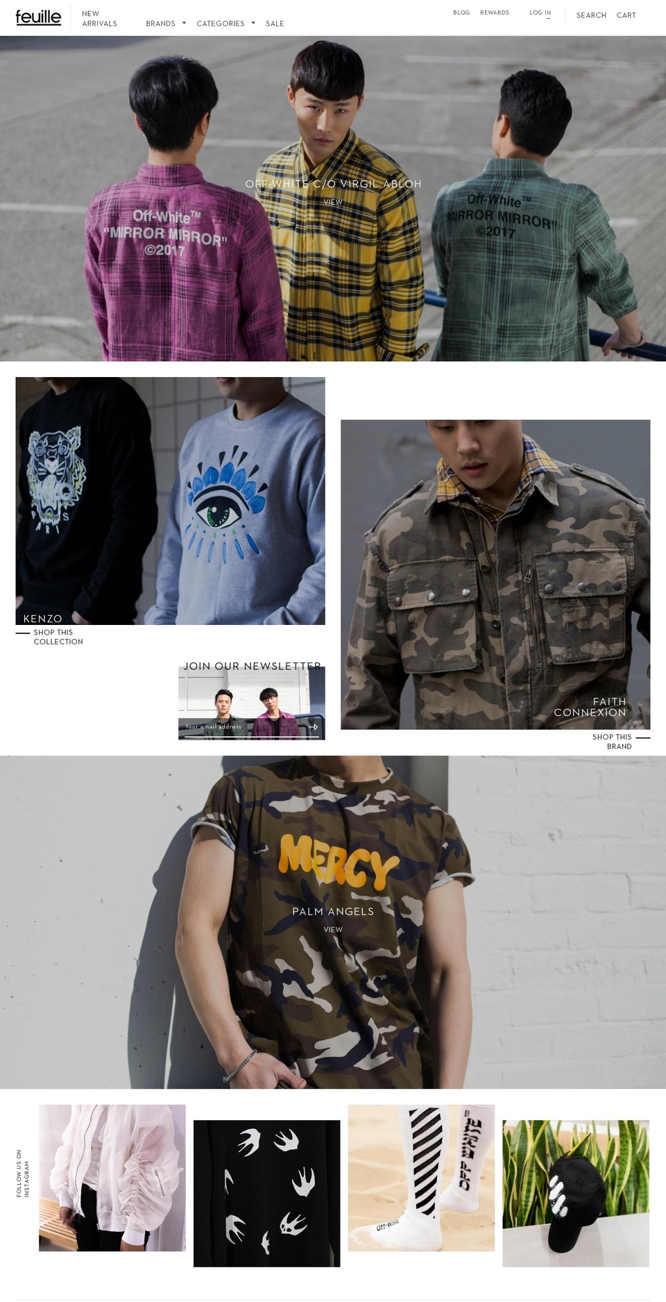 Feuille-theme-1.3 Shopify theme site example feuilleluxury.com