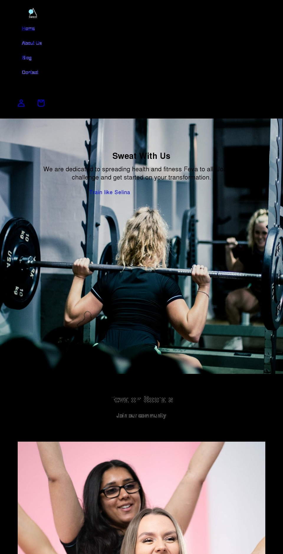 fevaonline.com shopify website screenshot