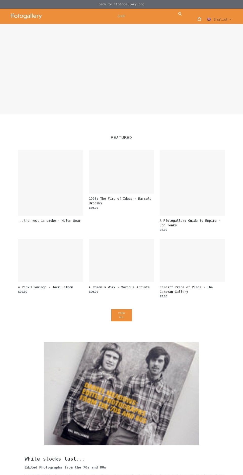 ffotogallery.myshopify.com shopify website screenshot