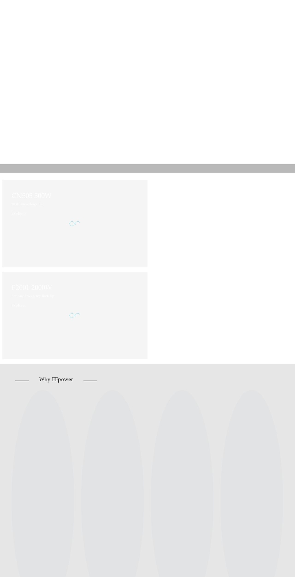ffpower.com shopify website screenshot