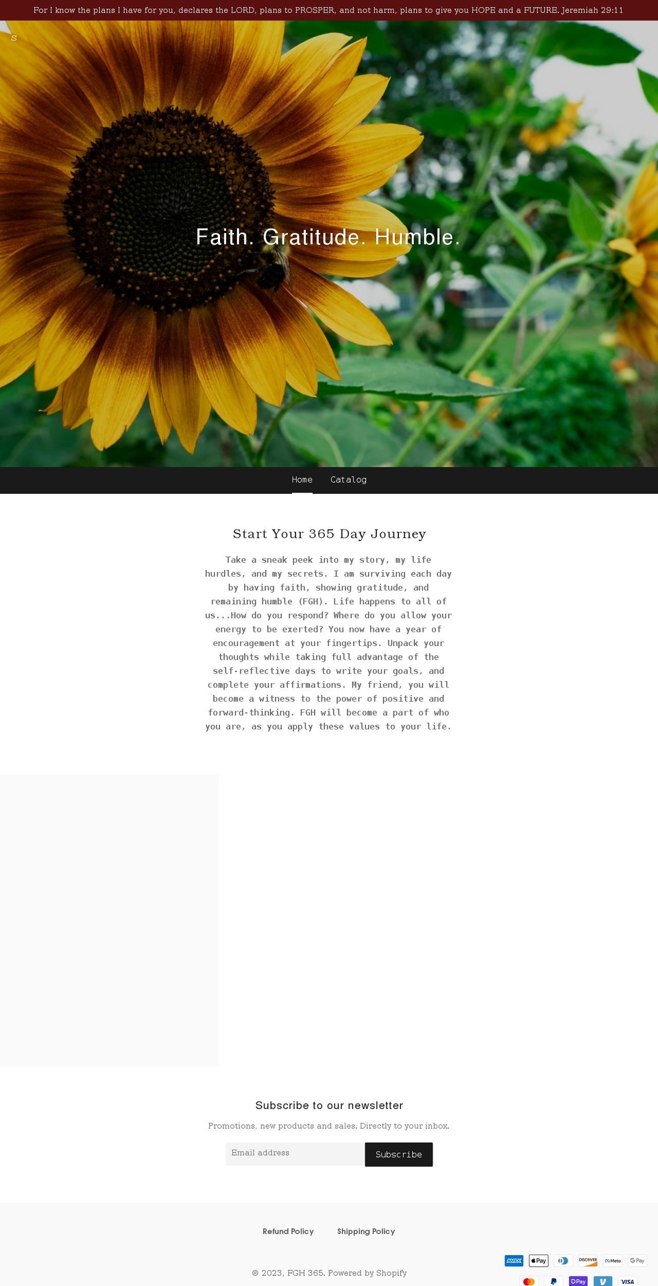 fgh365.org shopify website screenshot