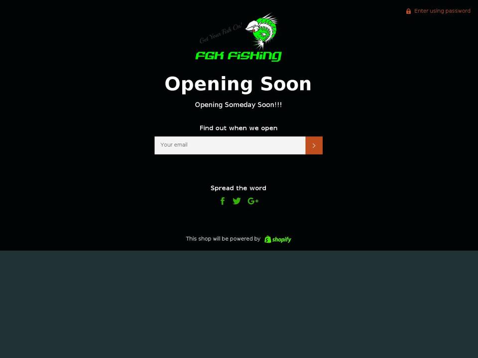 fgktradingco.com — Shopify storefront screenshot
