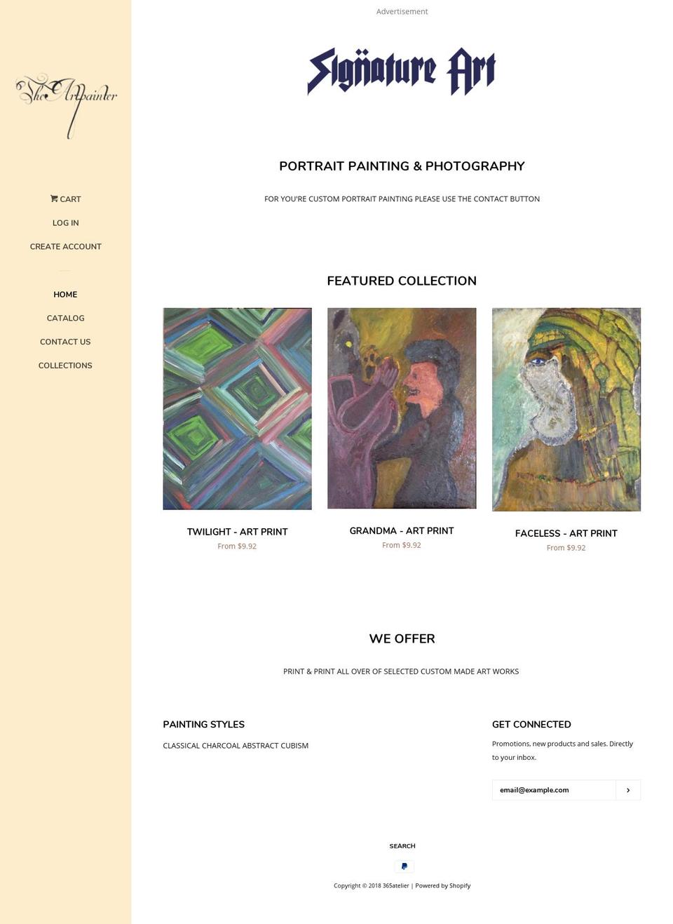 fhfatelier.com — Shopify storefront screenshot