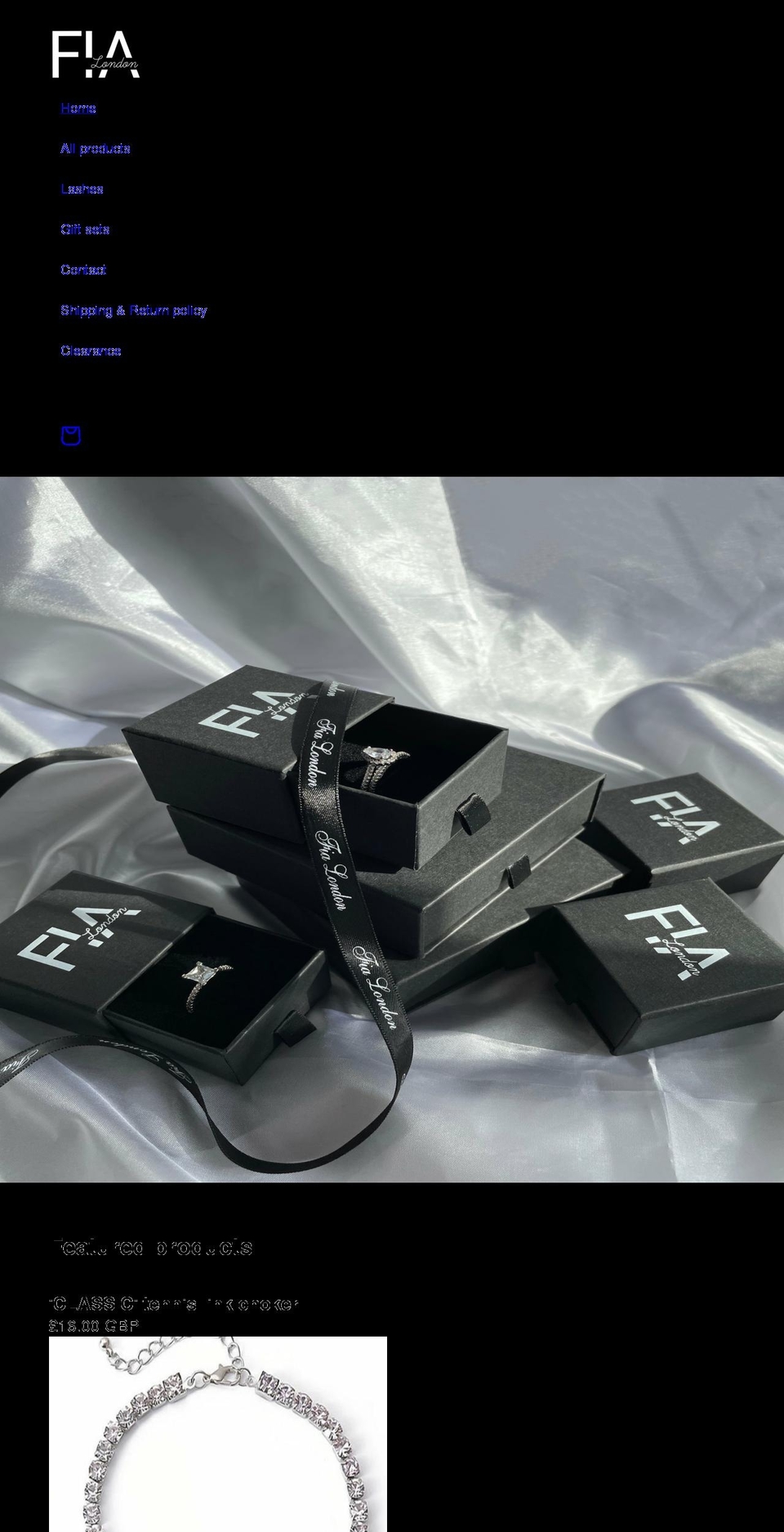 fialondon.co.uk shopify website screenshot