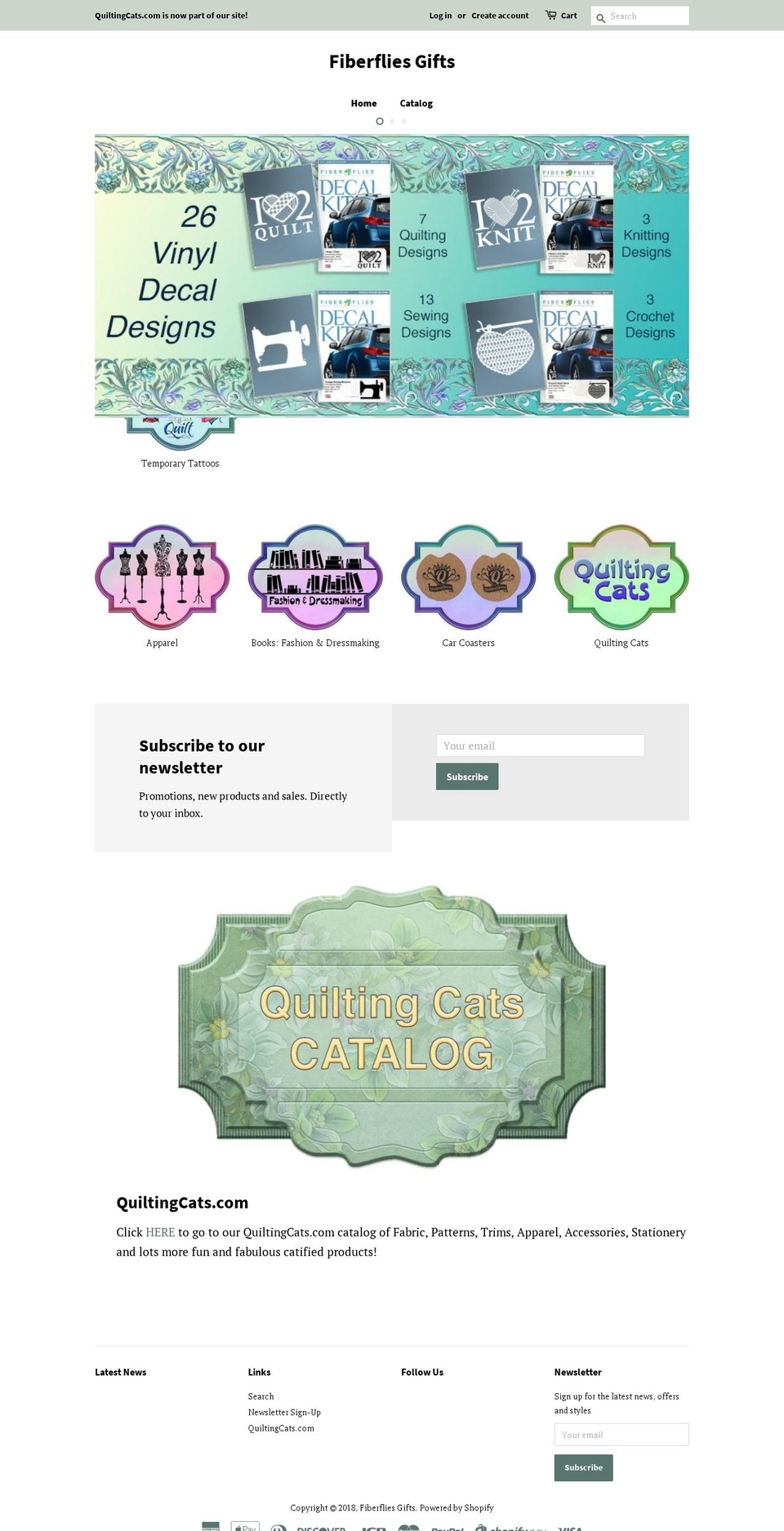 fiberflies.com — Shopify storefront screenshot