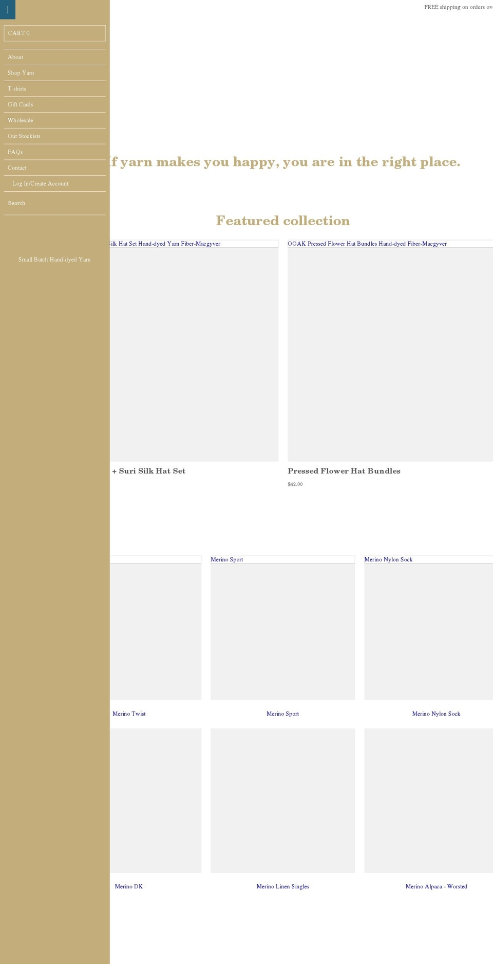 fibermacgyver.com shopify website screenshot