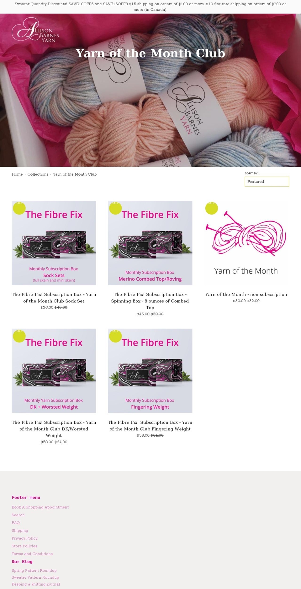 Copy of Narrative Shopify theme site example fibrefixbox.com
