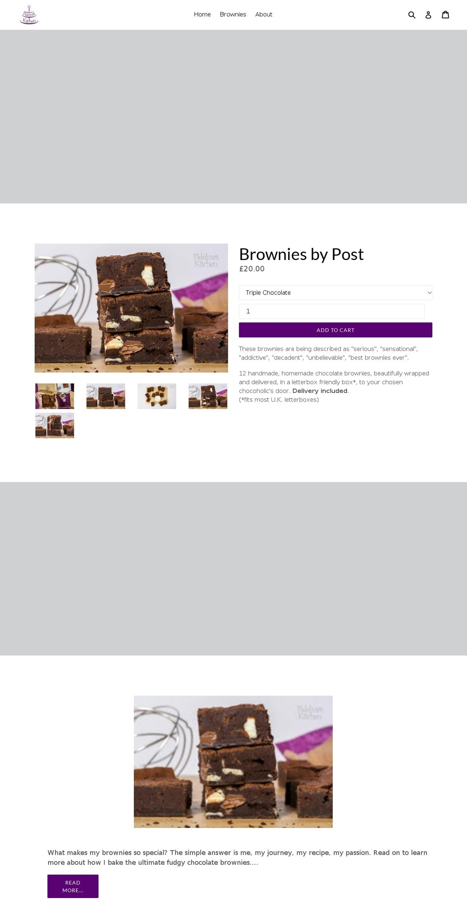 fidelmaskitchen.co.uk shopify website screenshot