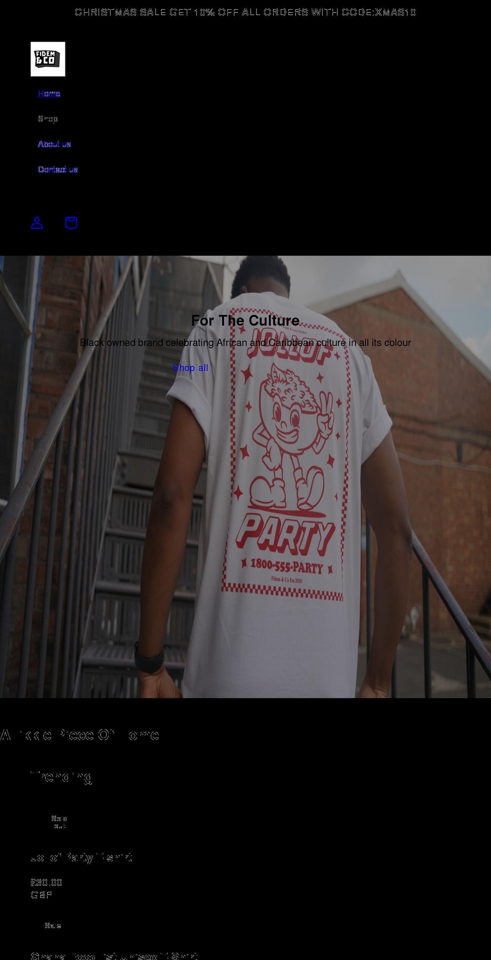 fidemandco.com shopify website screenshot