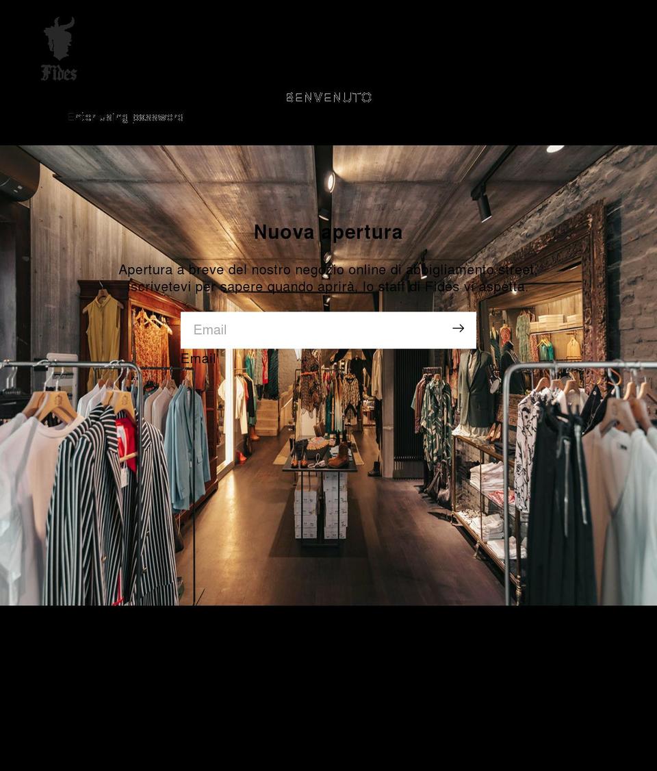 fidescompany.com shopify website screenshot