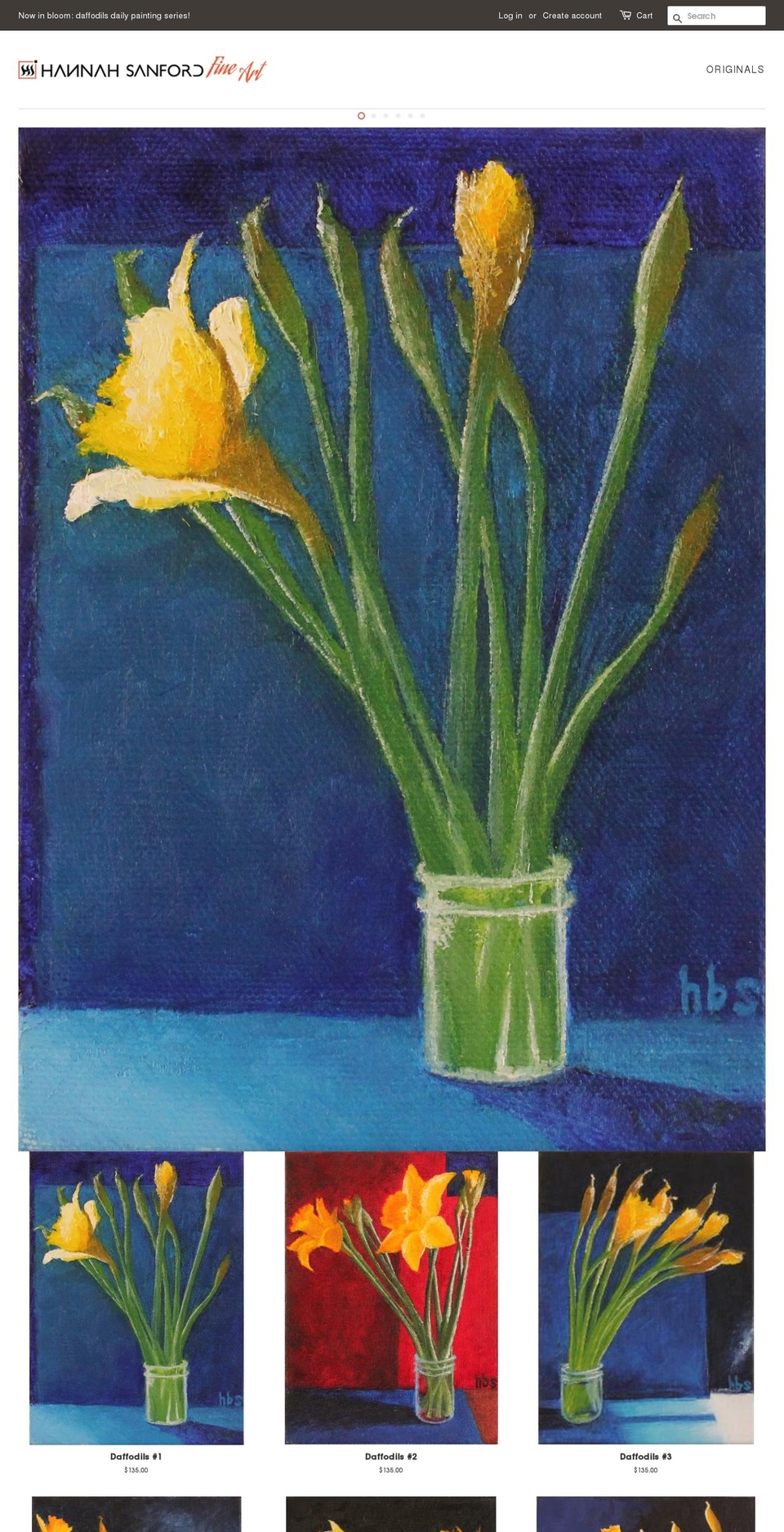 fierceflowerart.com — Shopify storefront screenshot