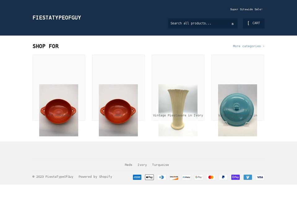 fiestatypeofguy.com shopify website screenshot