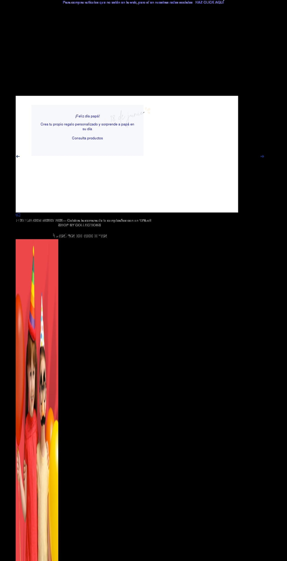 fiestawarehouse.net shopify website screenshot