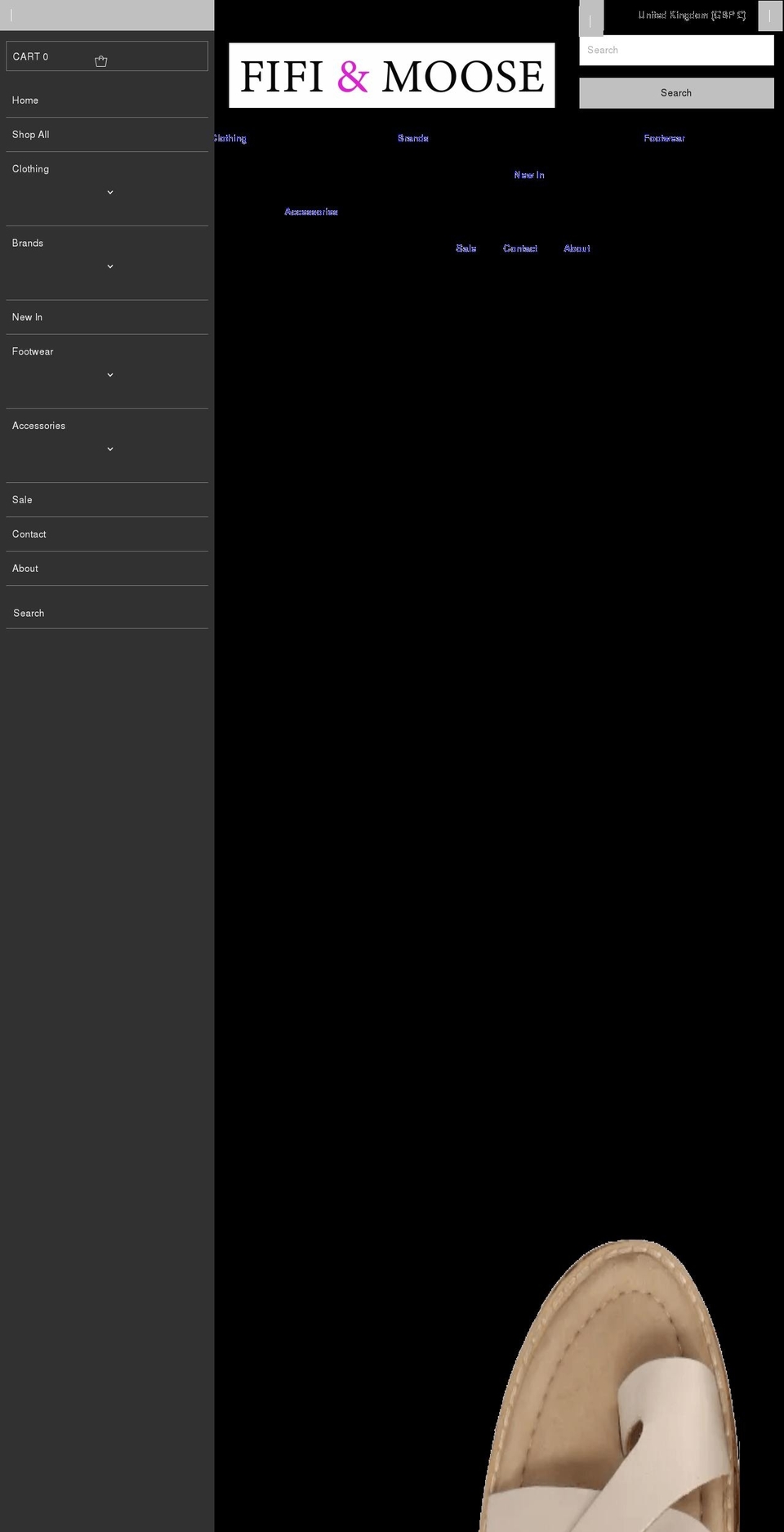 fifiandmoose.com shopify website screenshot
