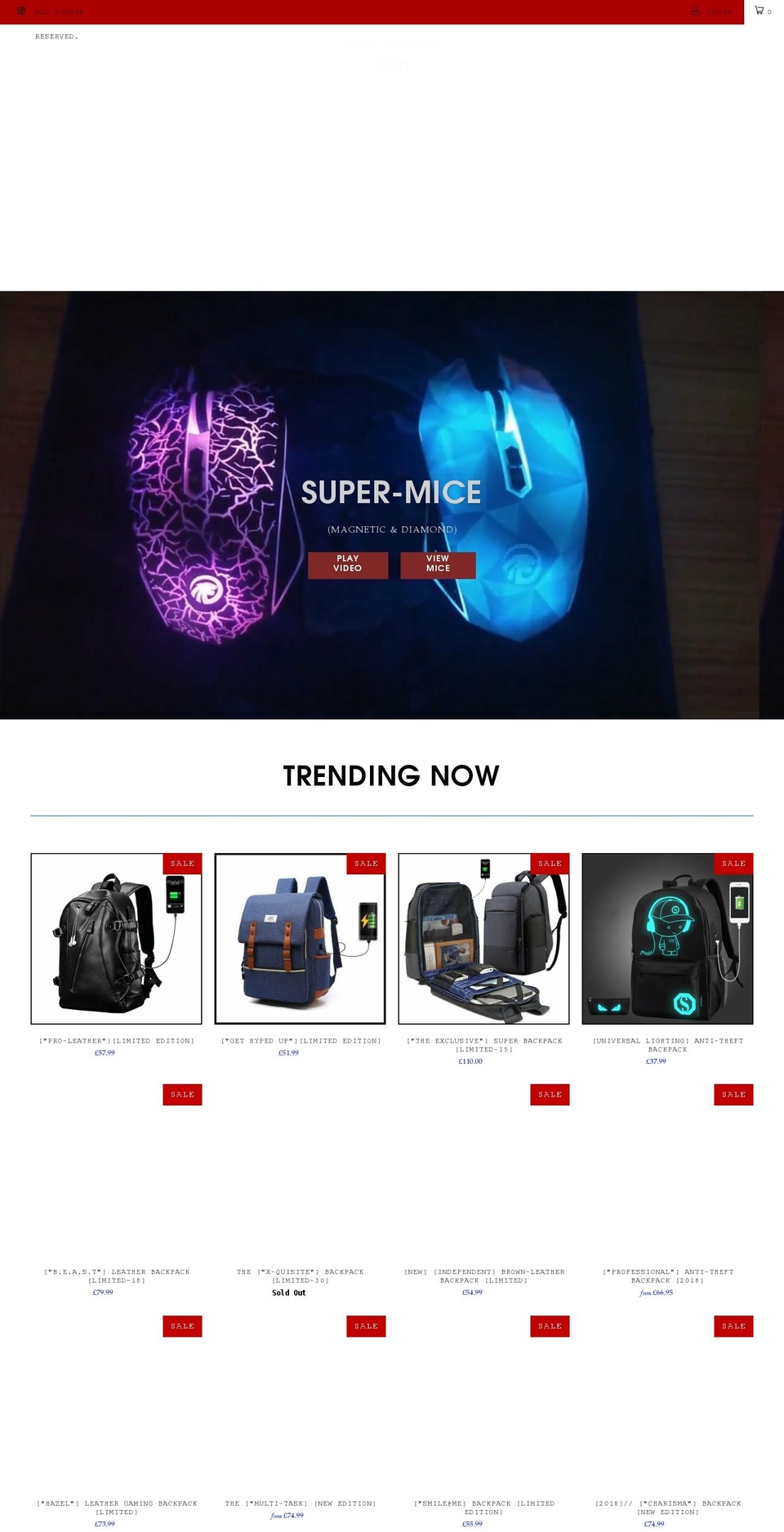 fiftydegreetech.com shopify website screenshot