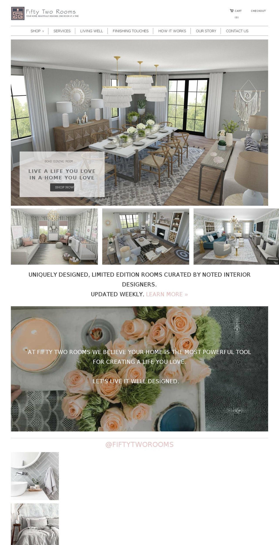 Copy Of Fifty-Two-Rooms-2-Myshopify-Com-Responsive Shopify theme site example fiftytworooms.info