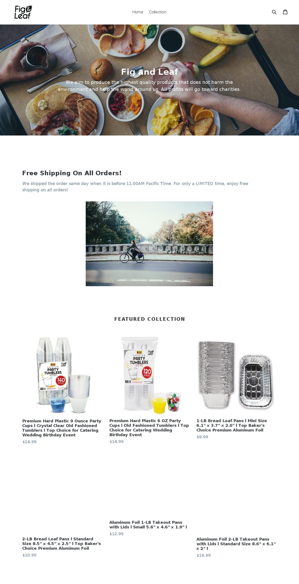 fig-n-leaf.com — Shopify storefront screenshot