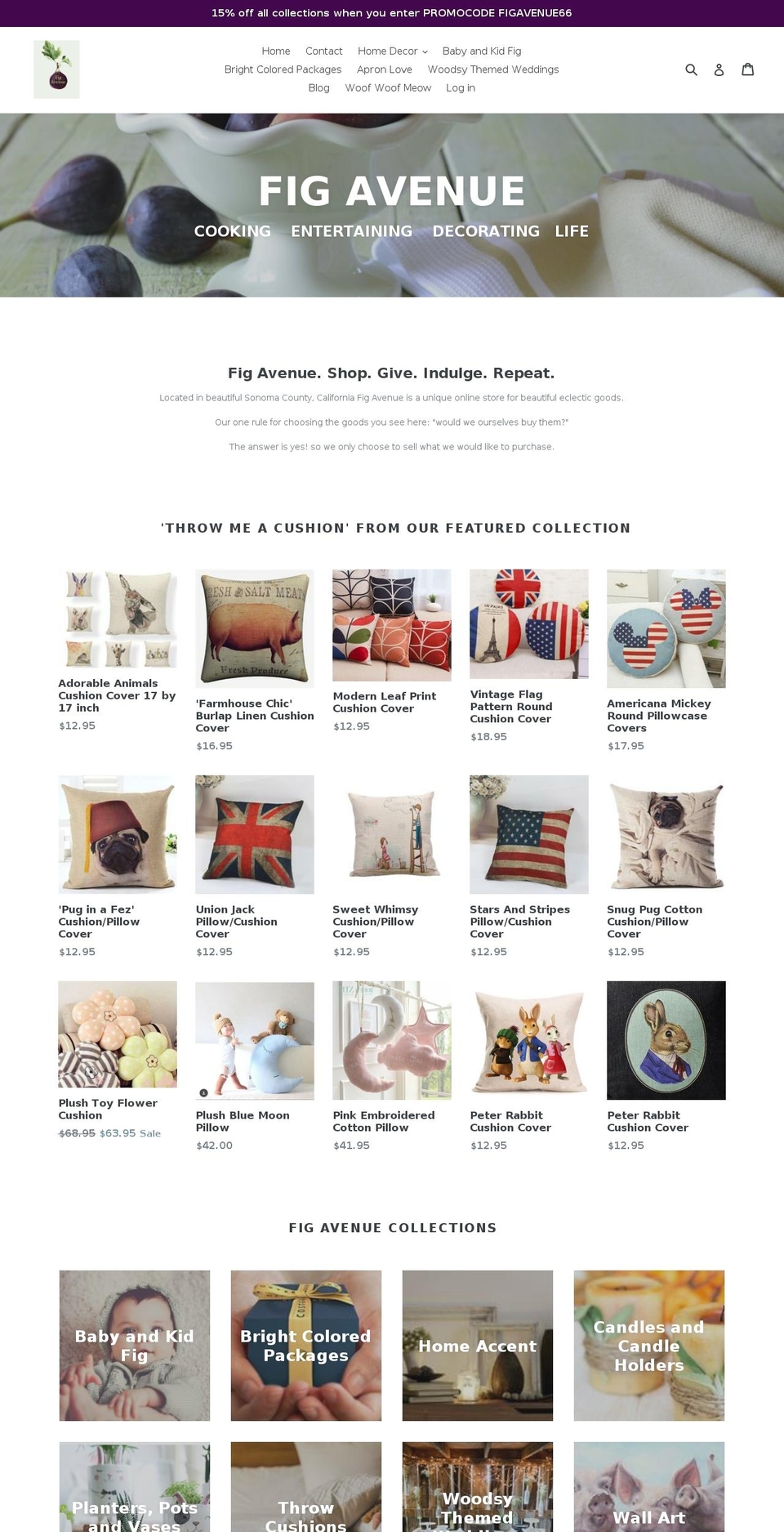 figavenue.com — Shopify storefront screenshot