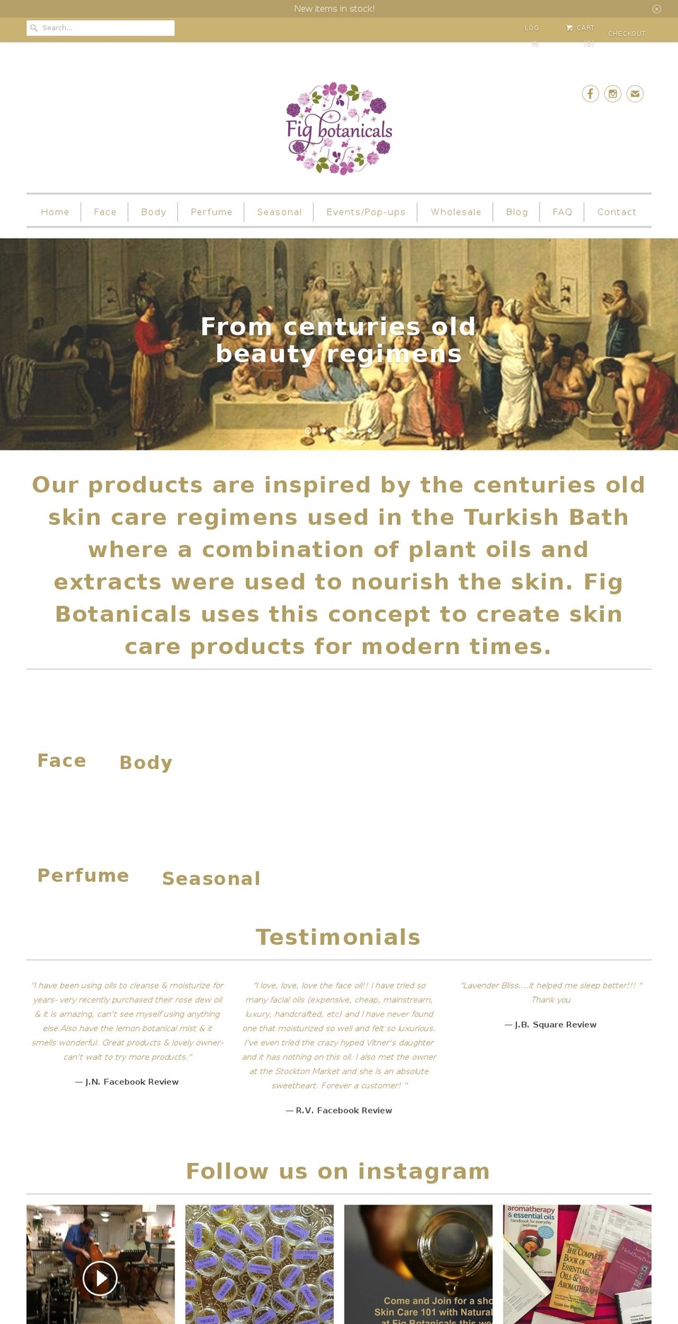 figbotanicals.com — Shopify storefront screenshot