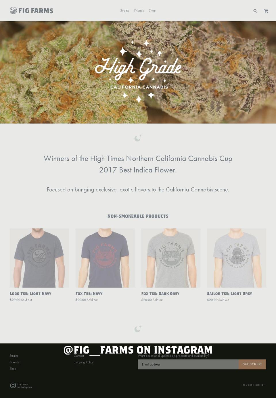 figfarms.com shopify website screenshot