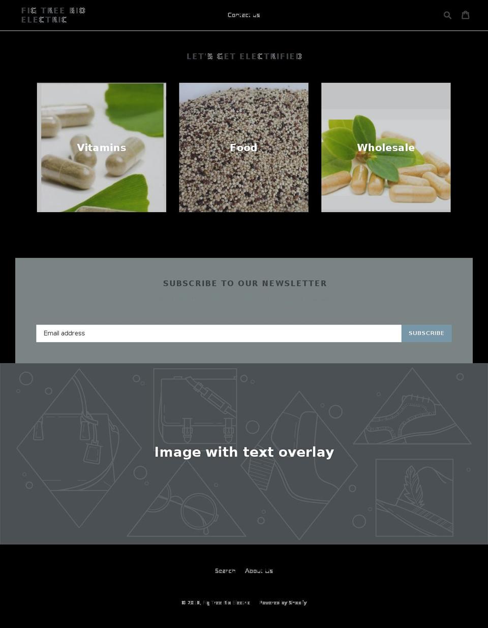 figtreebio.com — Shopify storefront screenshot