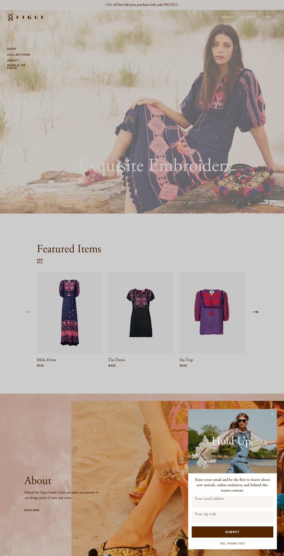 figue.com shopify website screenshot