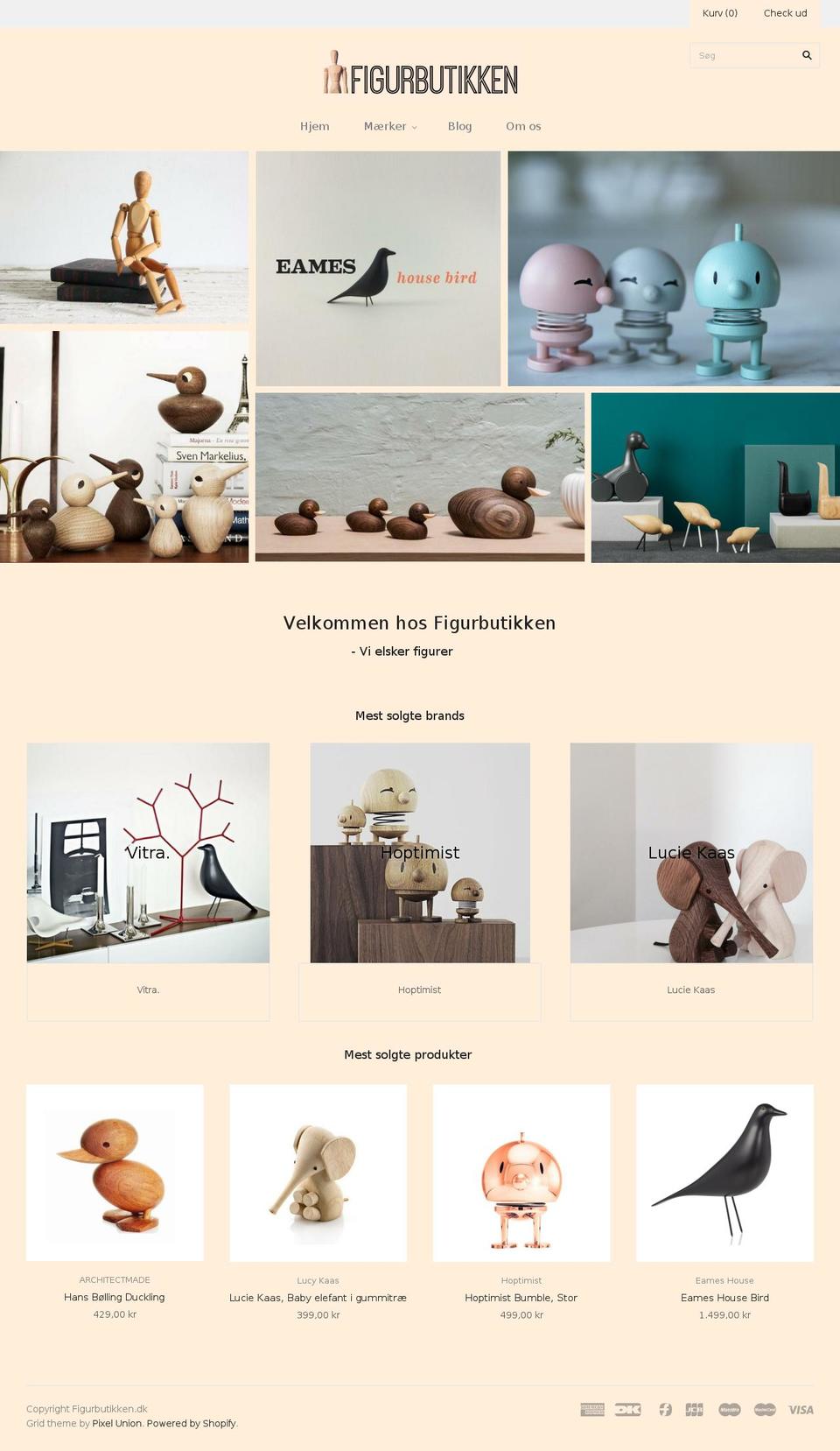 figurbutikken.dk shopify website screenshot