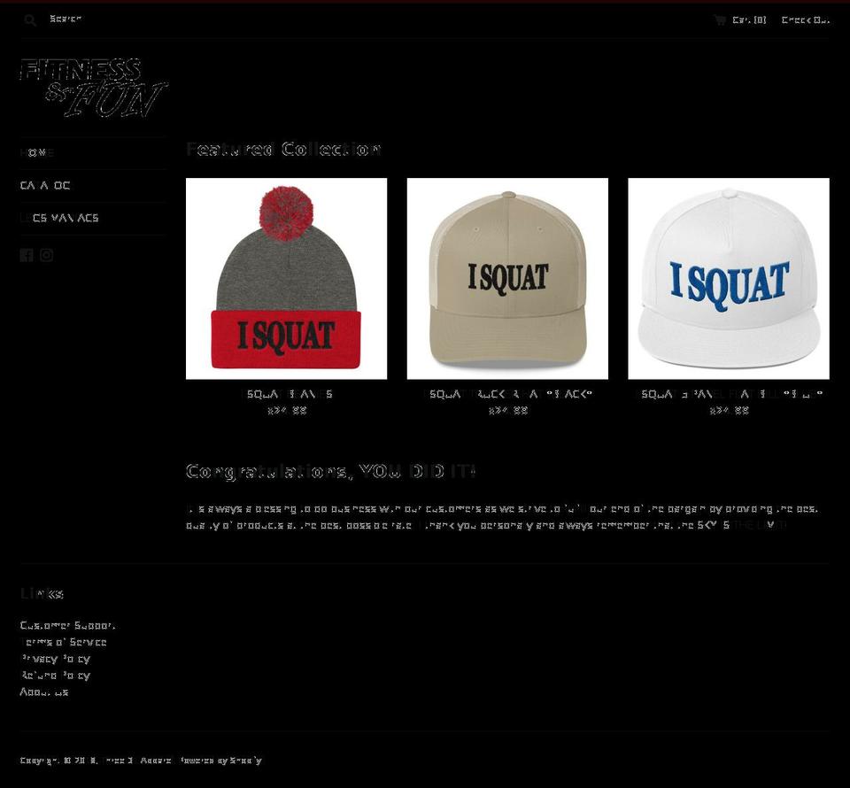 fiitfun.com — Shopify storefront screenshot
