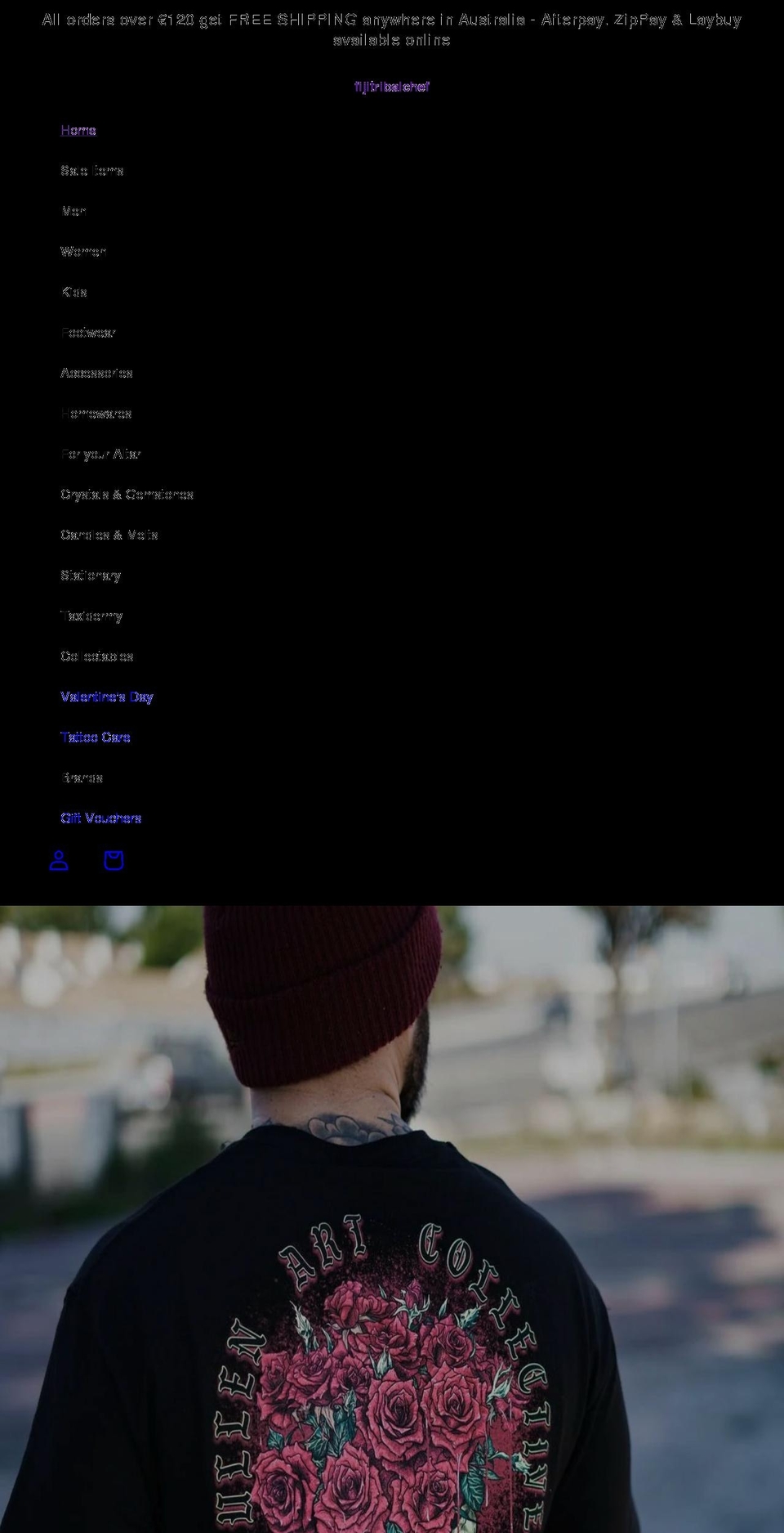 fijitribalchef.com shopify website screenshot