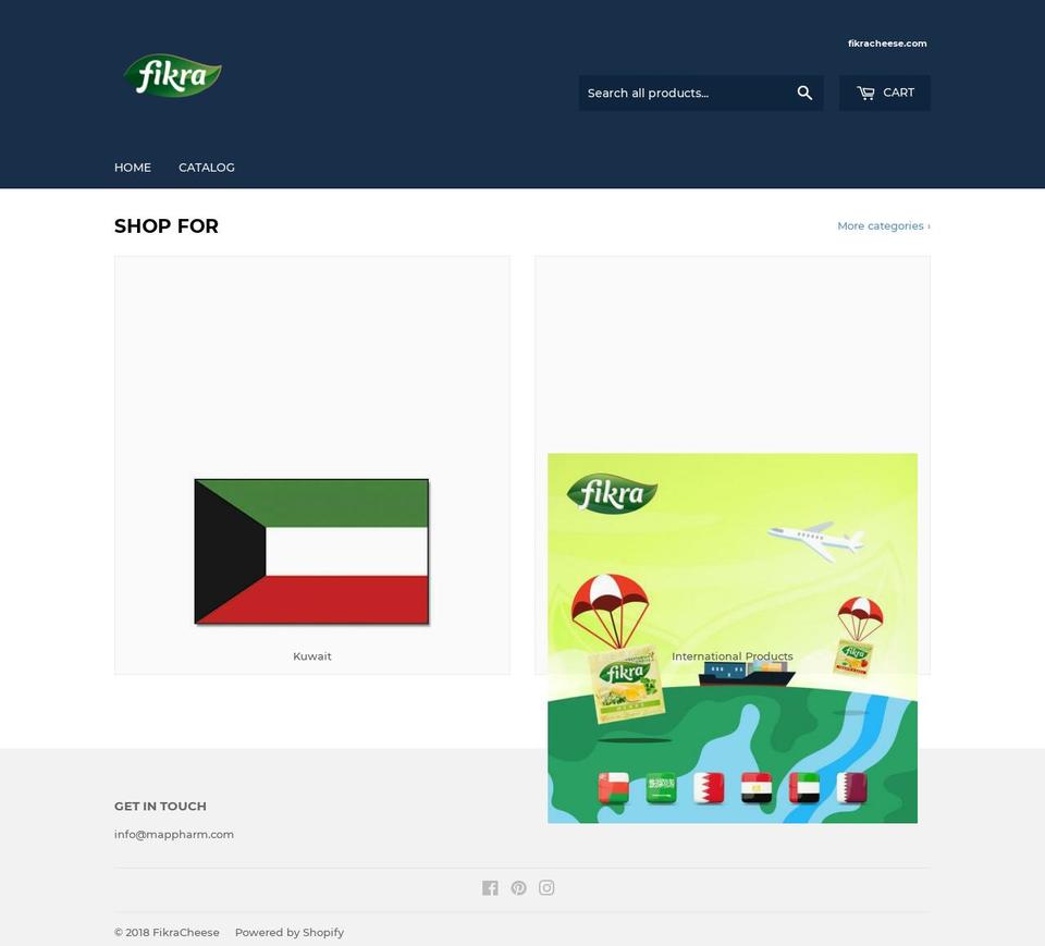 fikraproducts.com — Shopify storefront screenshot