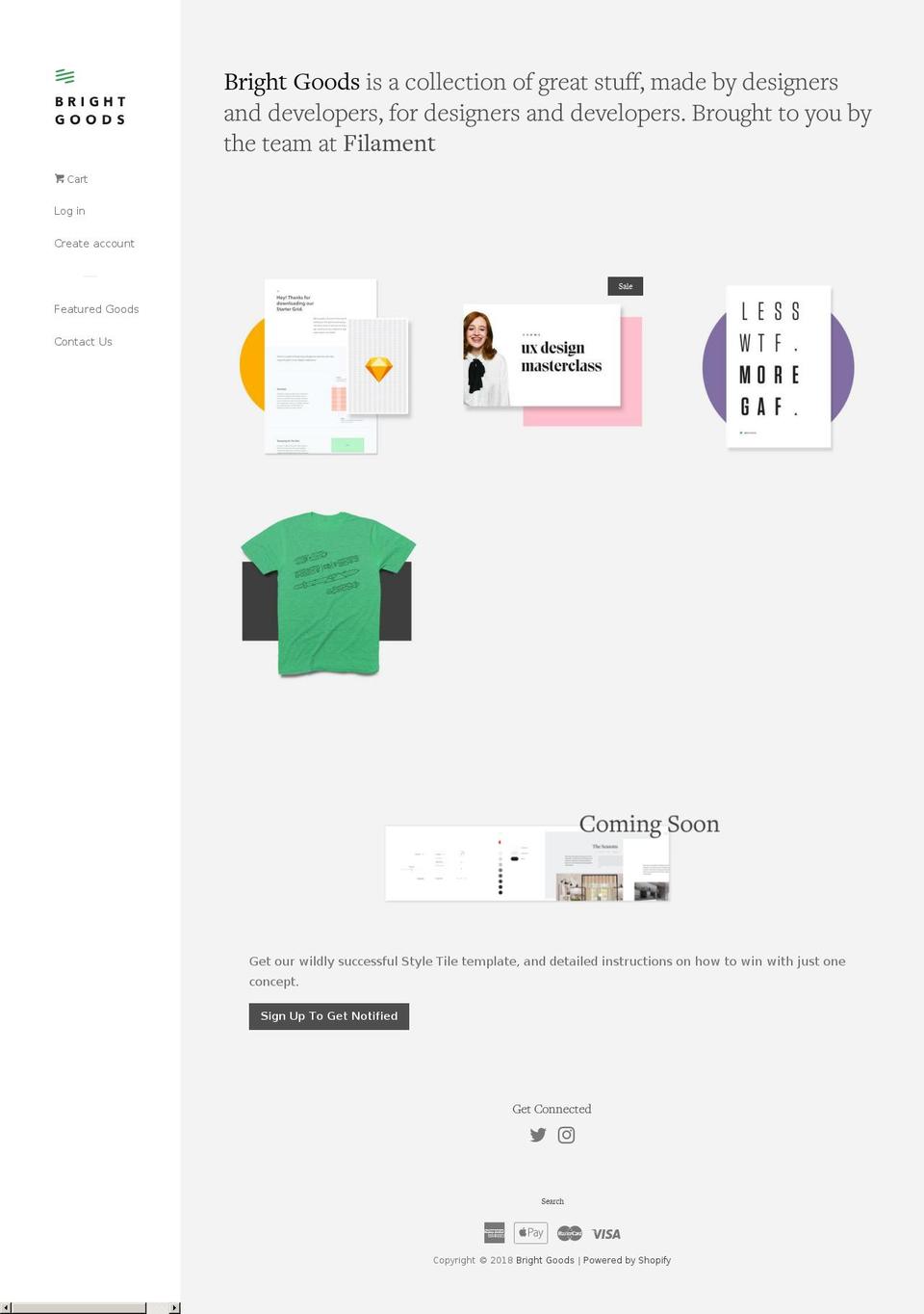 filamentlab.store shopify website screenshot