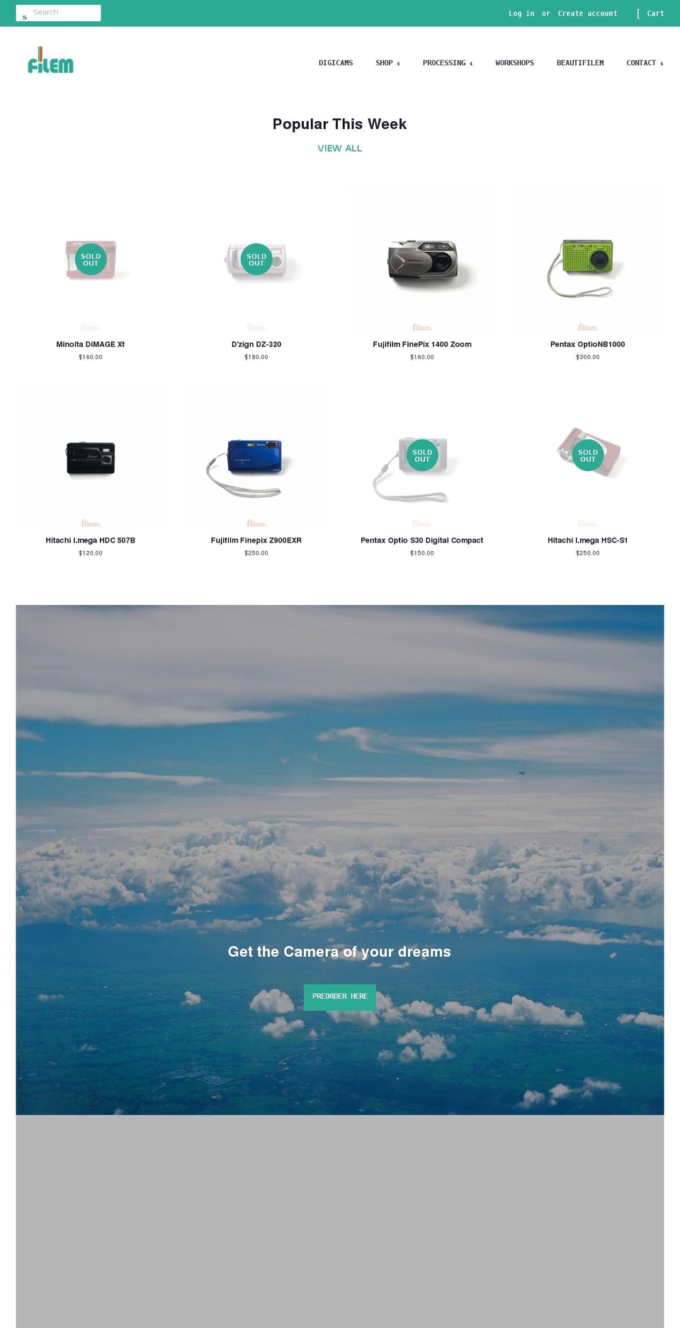 filem.sg shopify website screenshot