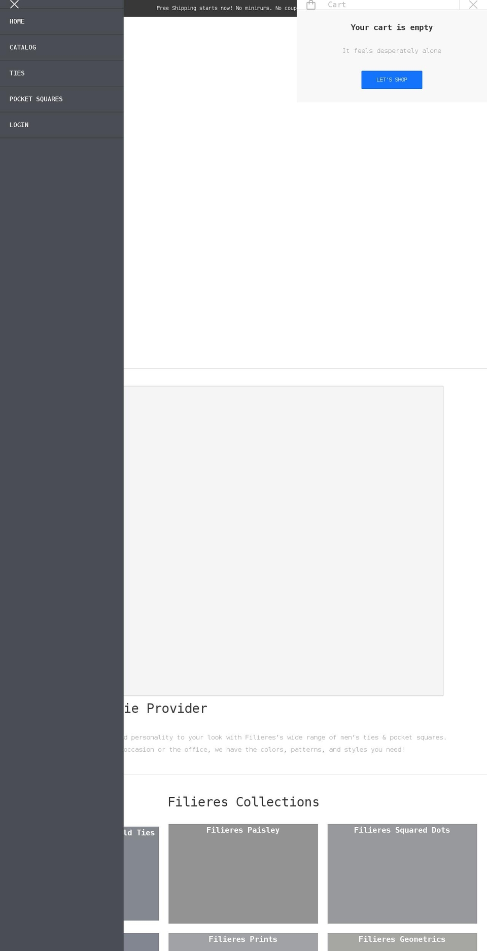 filieres.com shopify website screenshot
