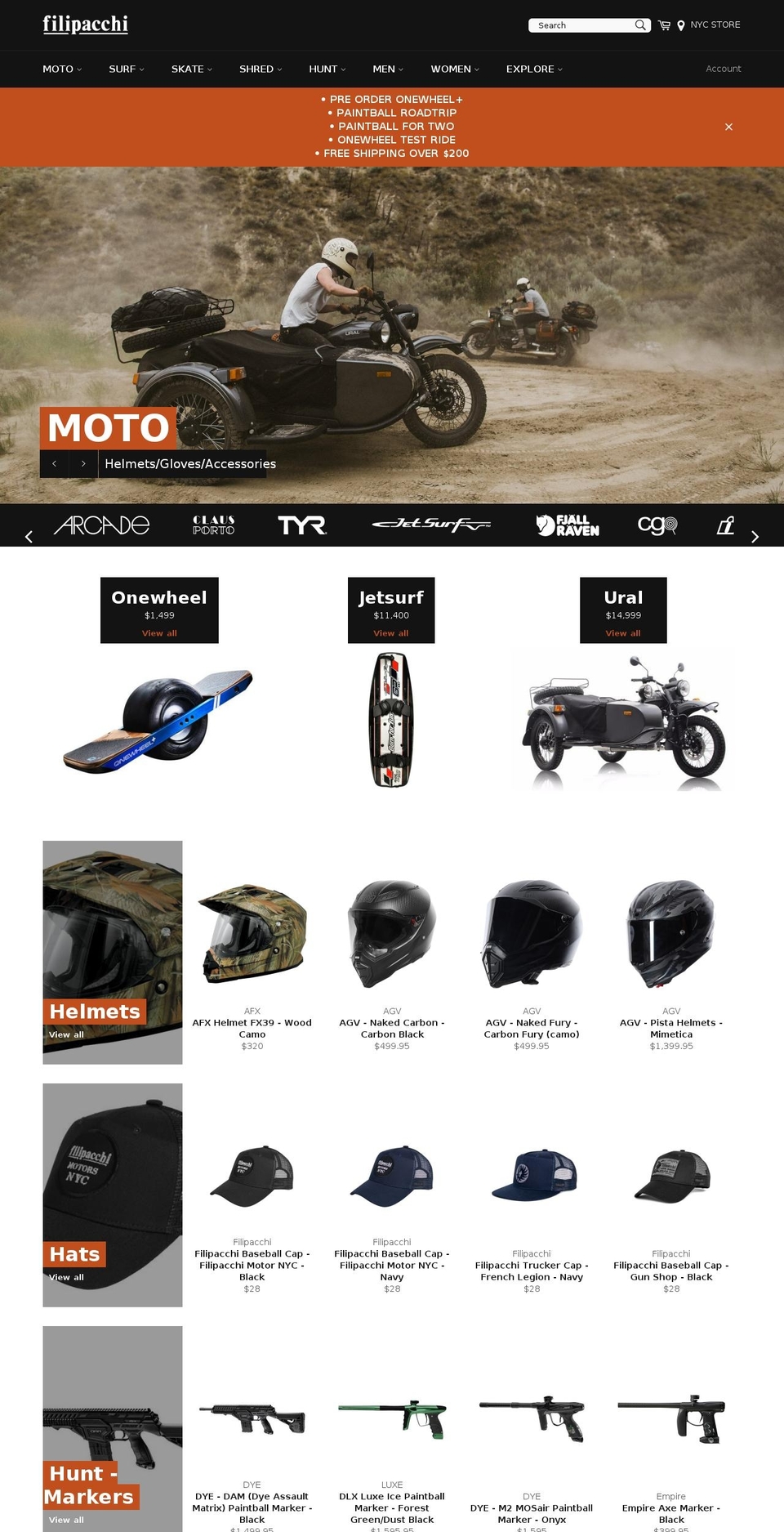 filipacchi.com shopify website screenshot