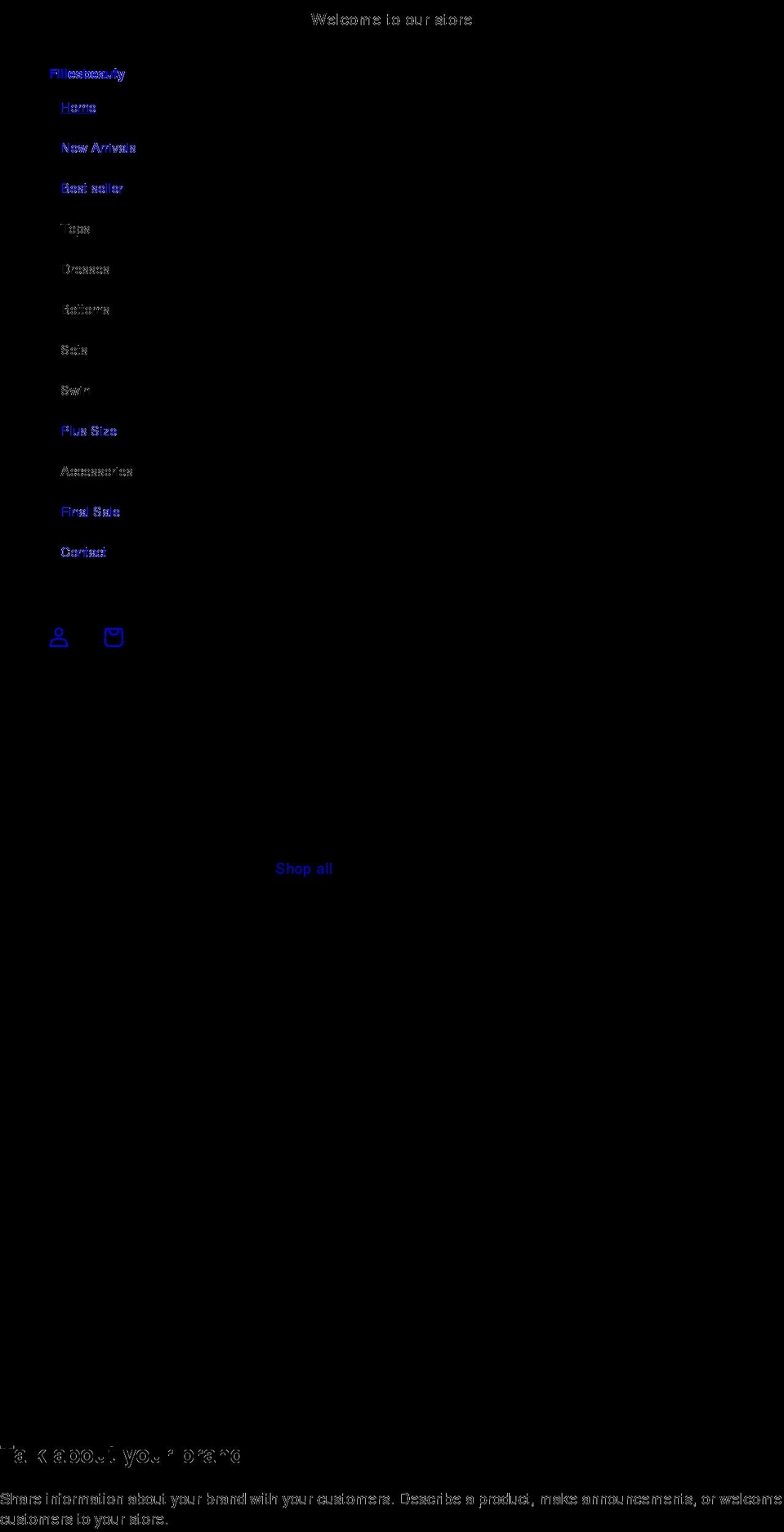 fillesbeauty.com shopify website screenshot