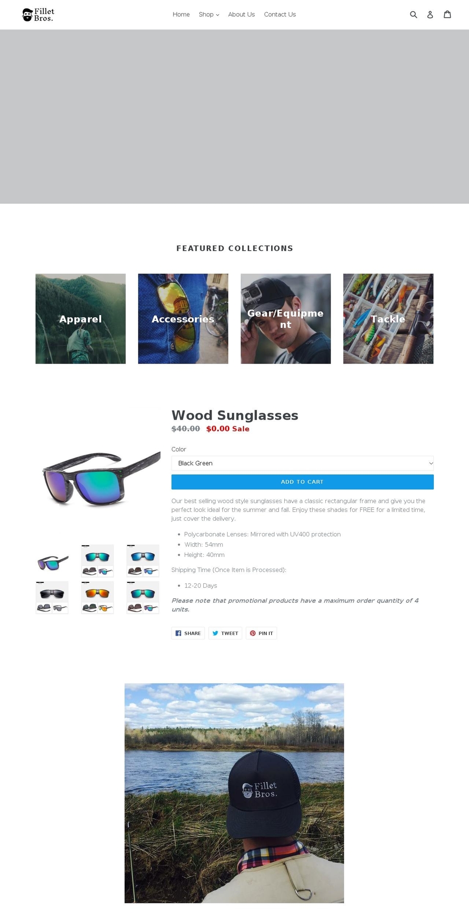 filletbros.com shopify website screenshot