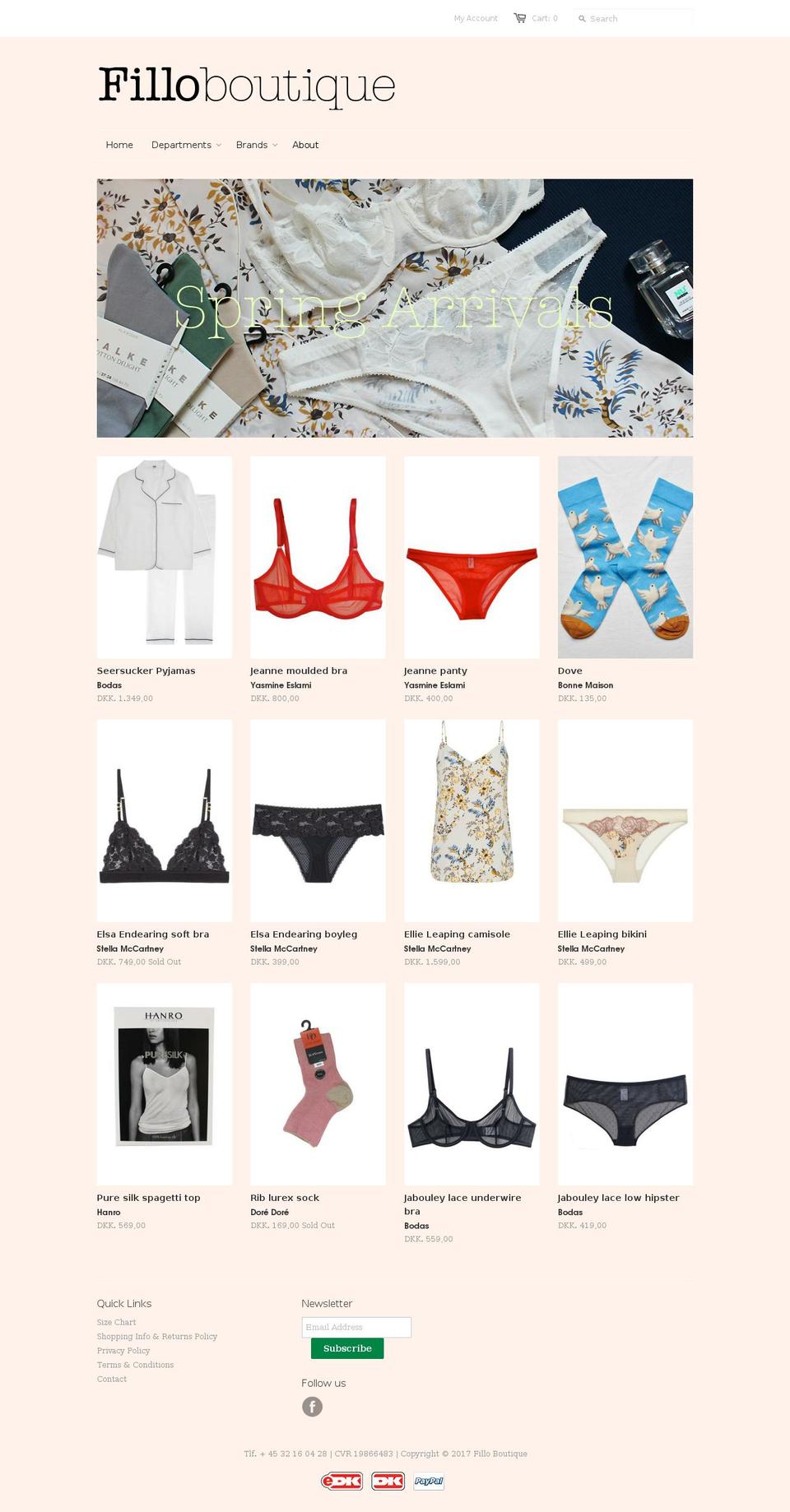 filloboutique.com shopify website screenshot