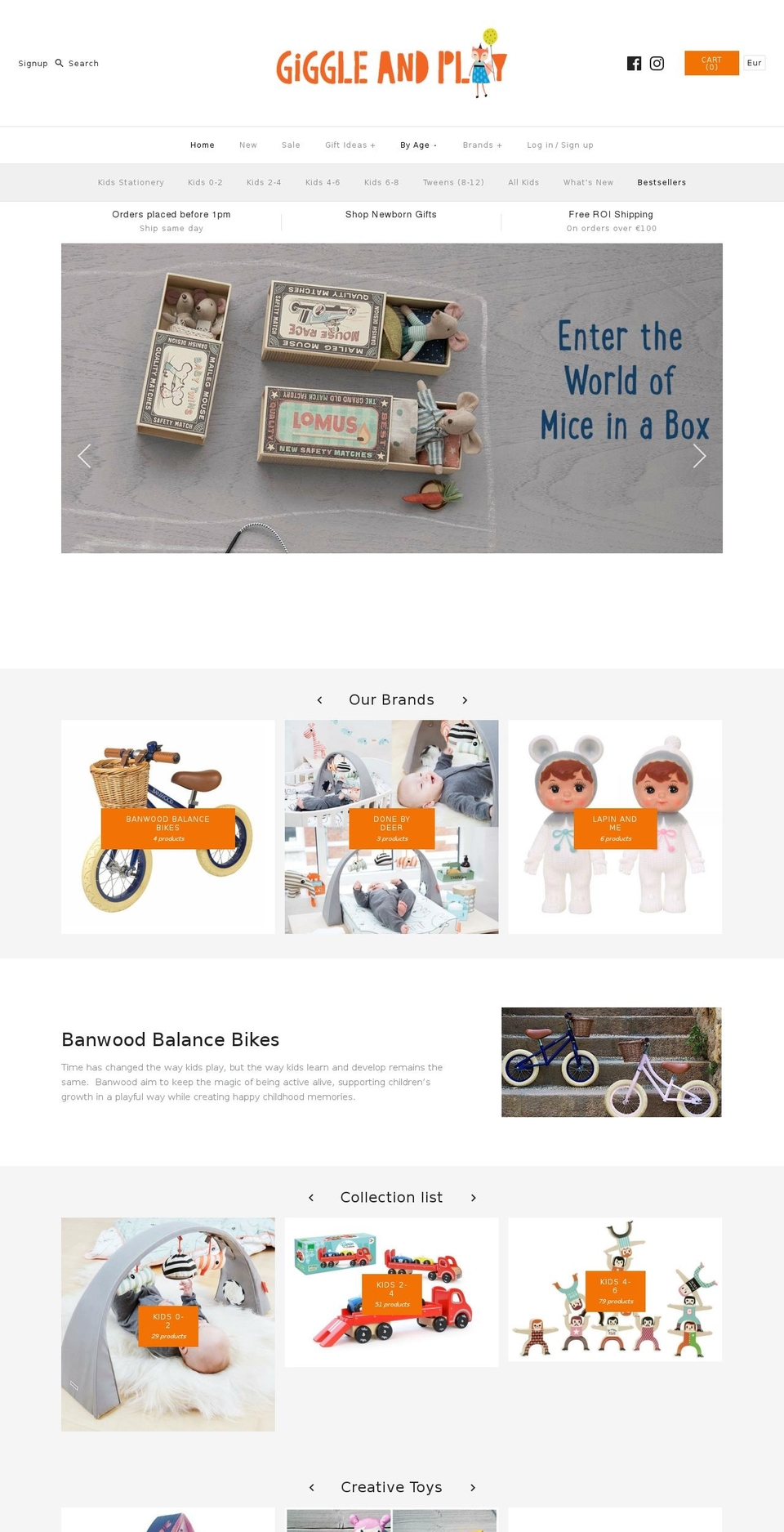 filltheirstockings.com shopify website screenshot