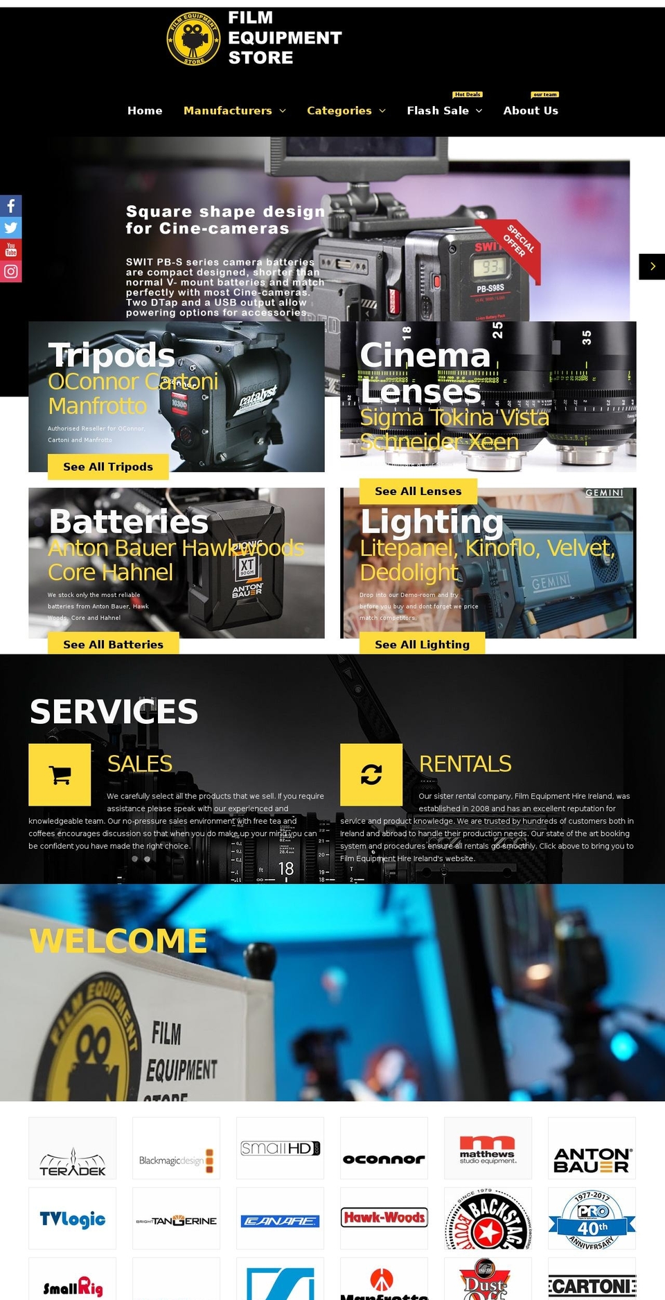 electro-v3-0-home-3-fullcolor Shopify theme site example filmequipmentstore.com