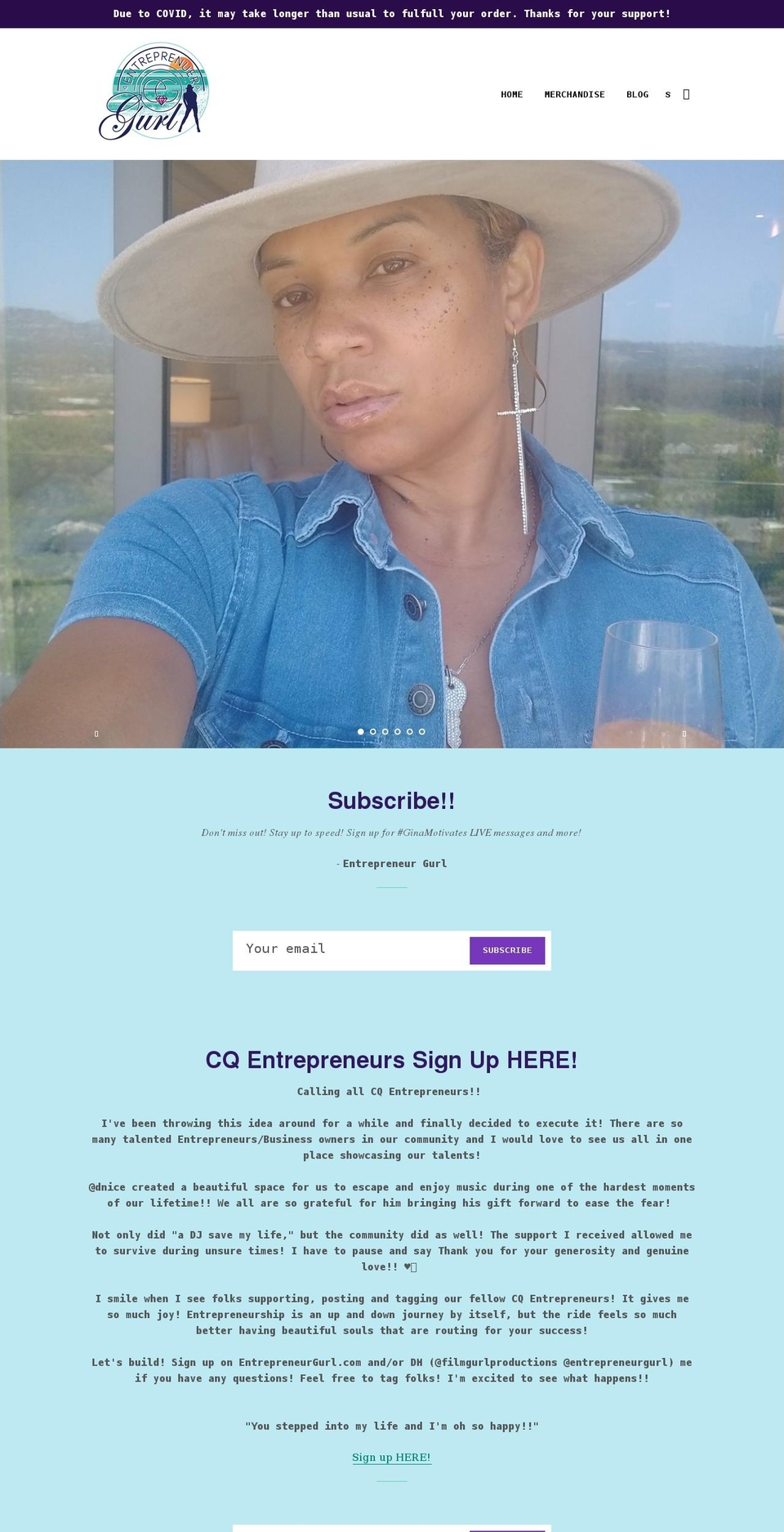 filmgurlproductions.com shopify website screenshot
