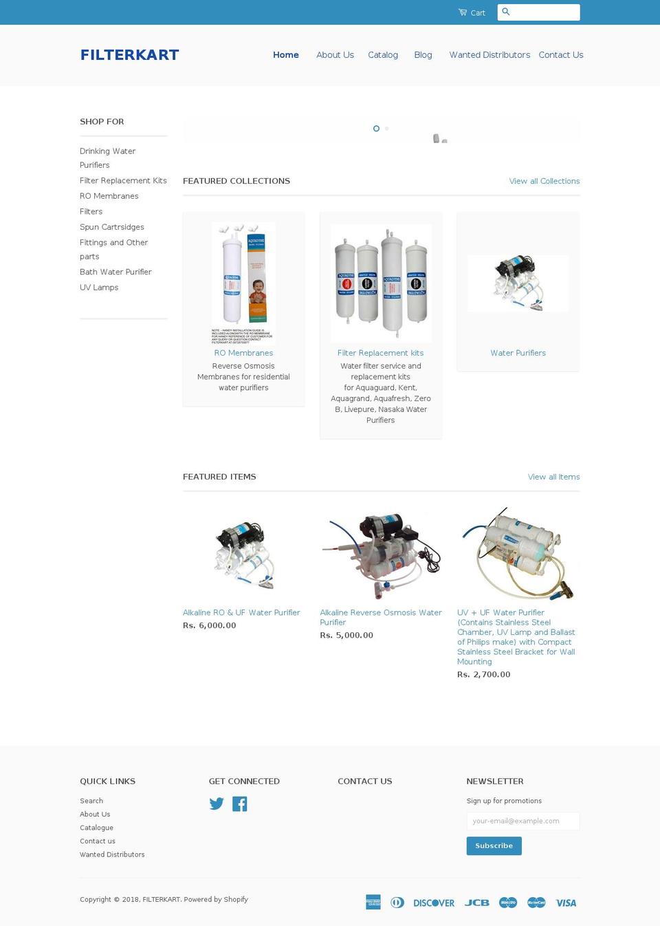 filterkart.com — Shopify storefront screenshot