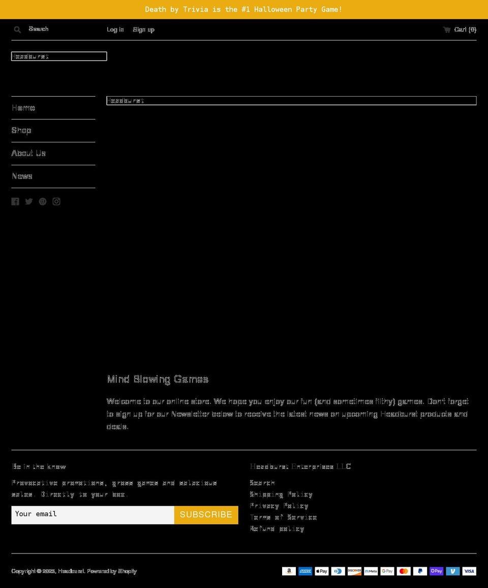 filthyoldmaid.com — Shopify storefront screenshot