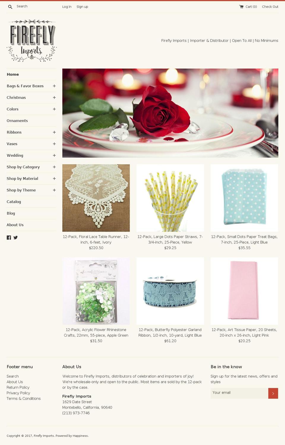 fimports.com shopify website screenshot
