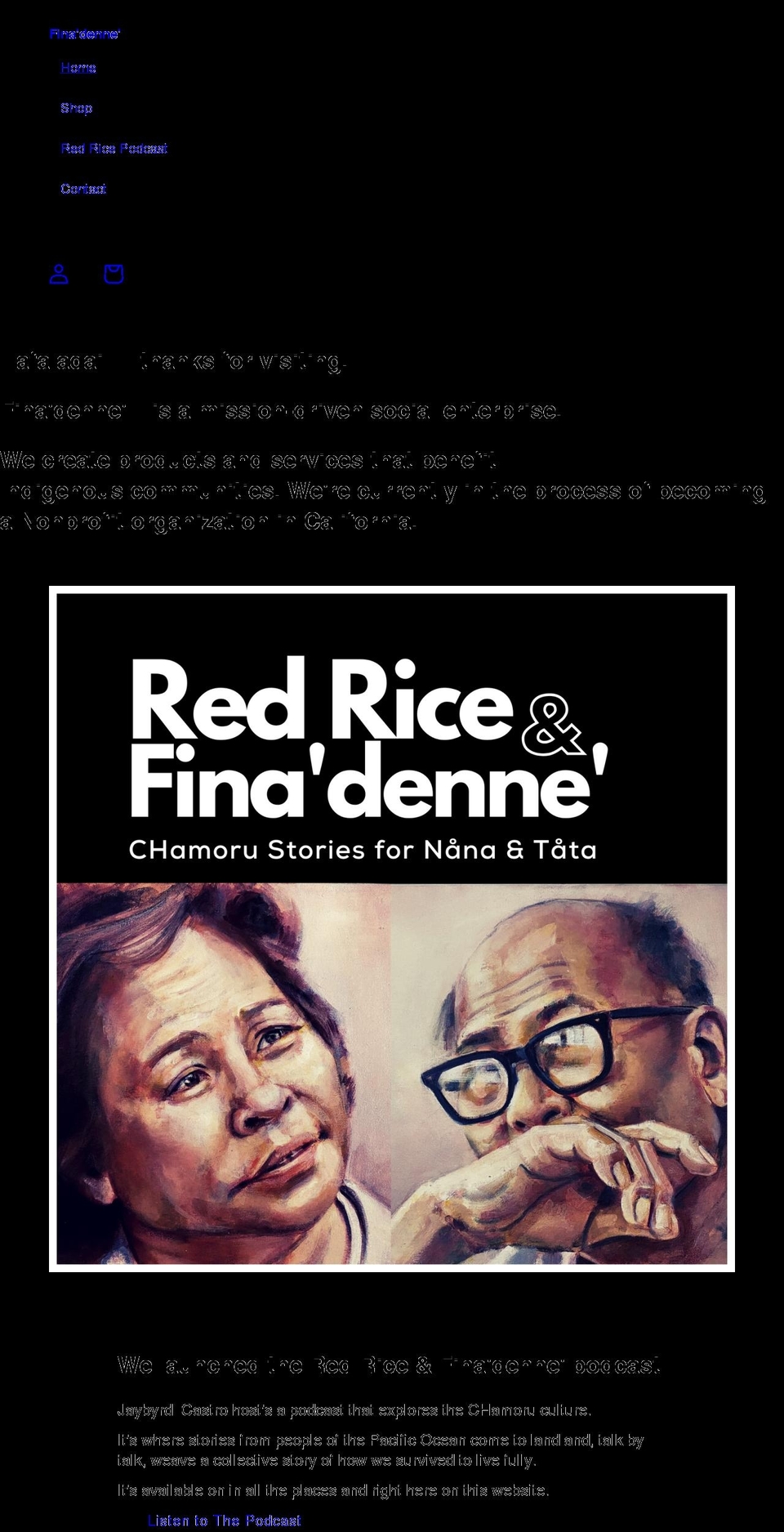 finadenne.com shopify website screenshot