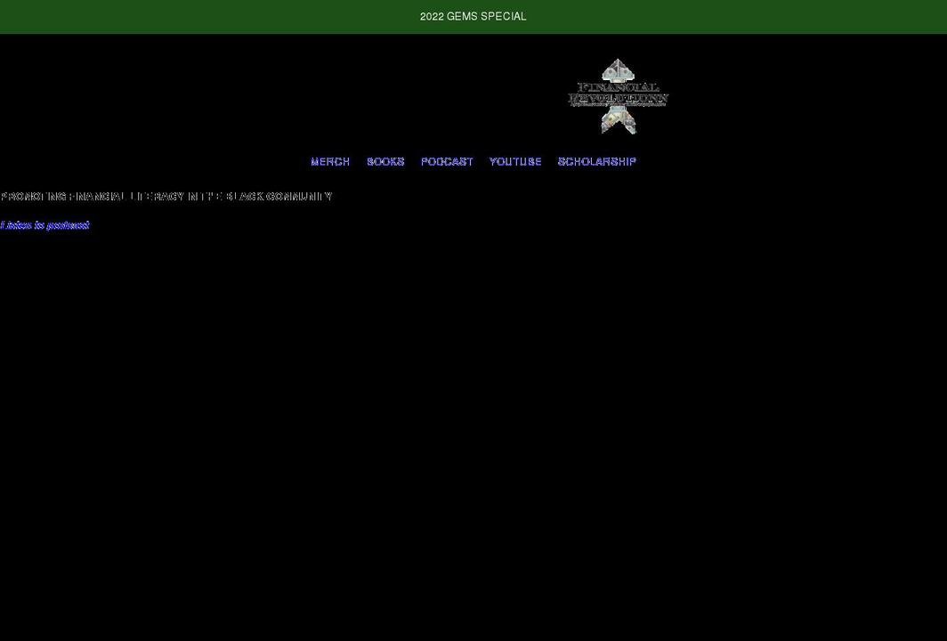 financialrevolutionn.com shopify website screenshot