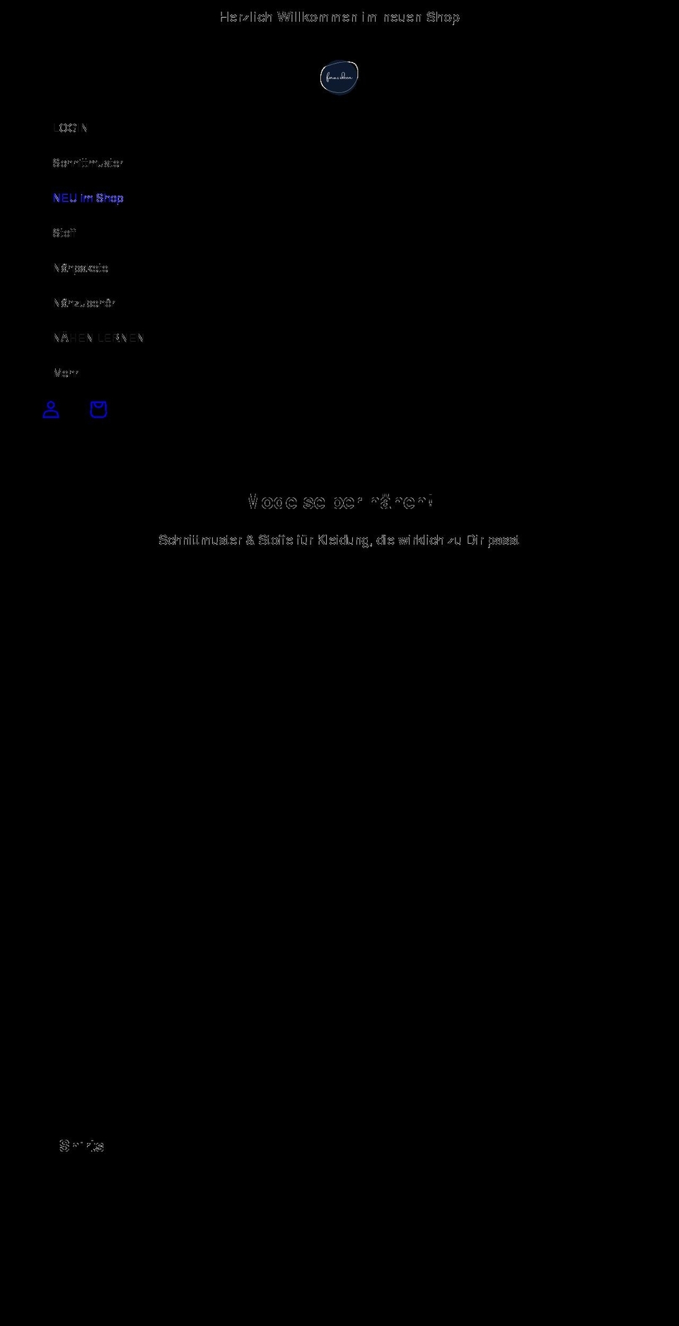 finasideenshop.com shopify website screenshot