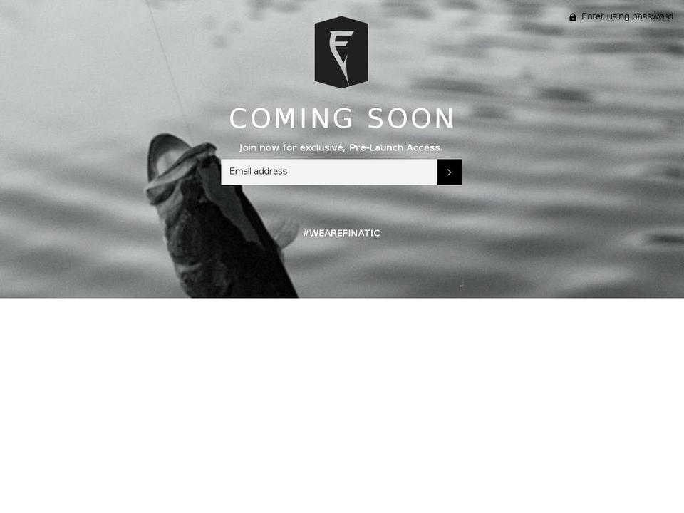 finatic4life.com — Shopify storefront screenshot